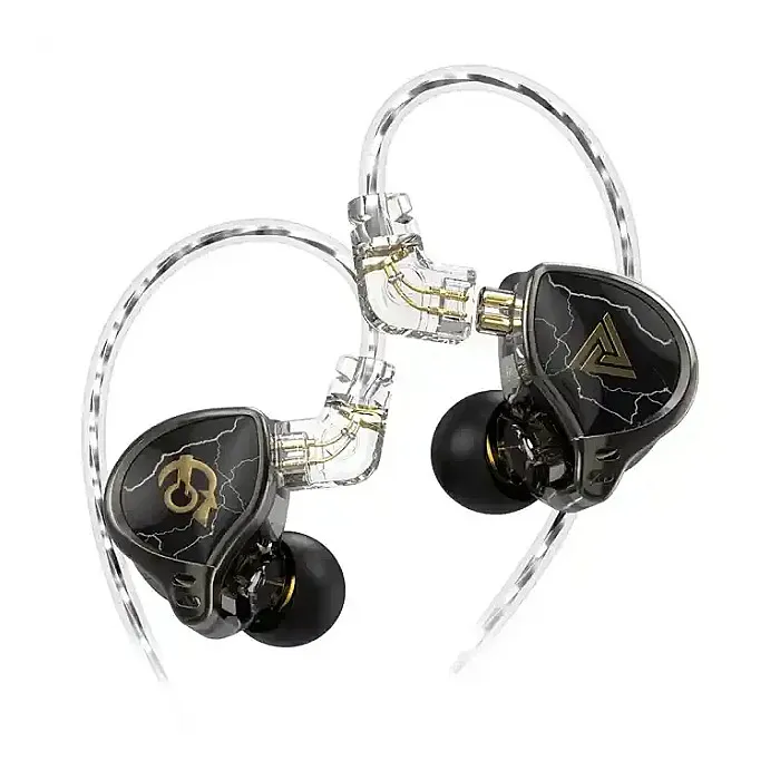 QKZ x HBB Titanium-Coated Diaphragm Driver Earphones (Mic)